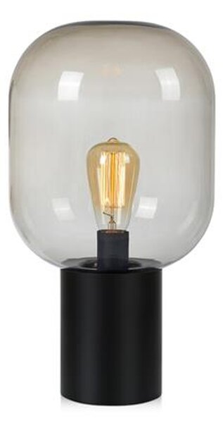 Markslöjd Brooklyn altezza 44 cm nero 1 luce rotonda