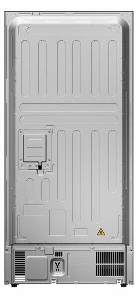 Haier Frigorifero Americano Side by Side Capacit 467 Litri Classe energetica D Raffreddamento No Frost colore Acciaio Inox - HCR3818DNMM Cube 83 S