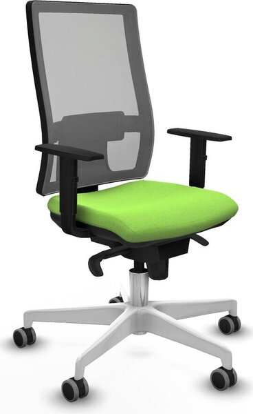 Sedia da ufficio Horna Piqueras y Crespo, modello 1D026G0, colore pistacchio