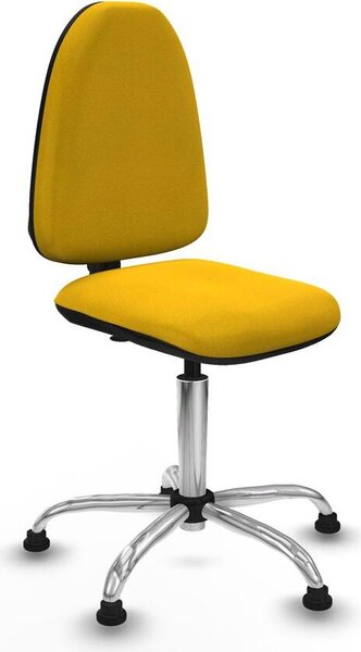 Sedia da ufficio Piqueras y Crespo, modello B0005RT, colore giallo