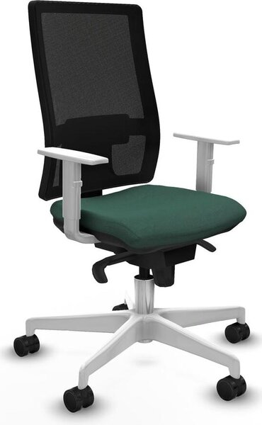 Sedia da ufficio Piqueras y Crespo, modello 4B026N0, colore verde