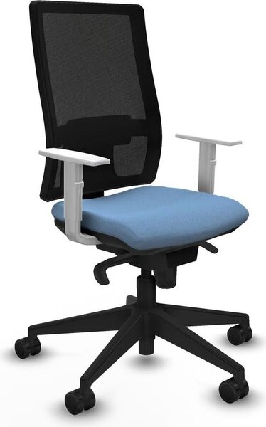 Sedia da ufficio Horna Piqueras y Crespo, modello 4B066N0, colore blu cielo
