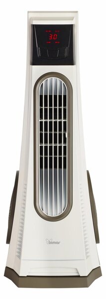 Bimar Ventilatore a Colonna Torre senza Pale 3 Velocit Oscillante con Timer colore Bianco - VC92