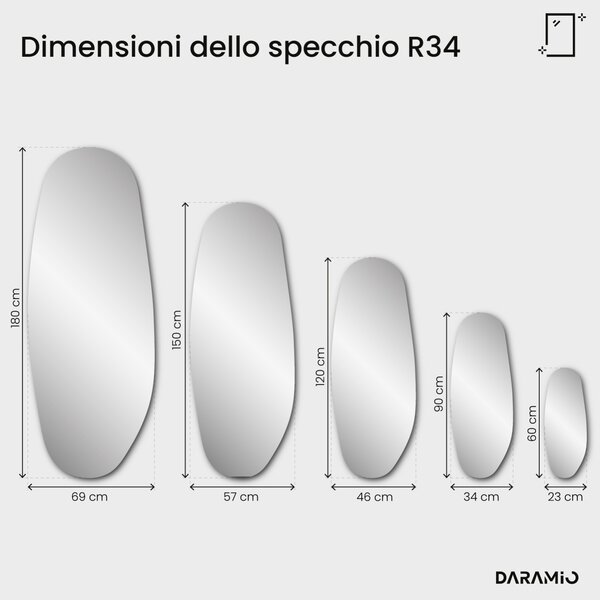 Specchio bronzeo – Pure Collection R34
