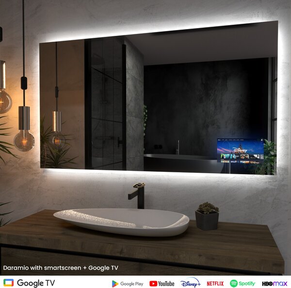 Specchio con luce LED F1