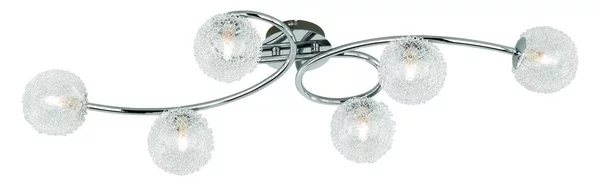 Reality - Lampadario a plafone WIRE 6xG9/28W/230V