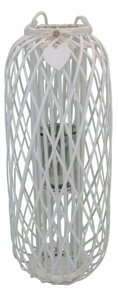 GENEVIEVE - lanterna in vimini tondo 21 x 106 cm