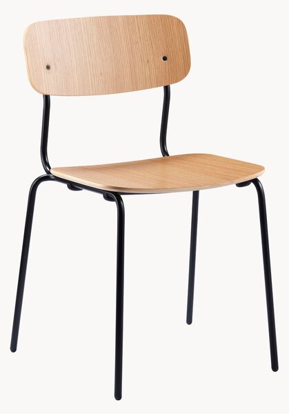 Sedia da pranzo in legno fatta a mano Holmen