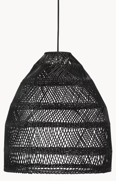 Lampada a sospensione da esterno in rattan Maja, varie misure