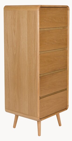 Cassettiera in legno di frassino Rise