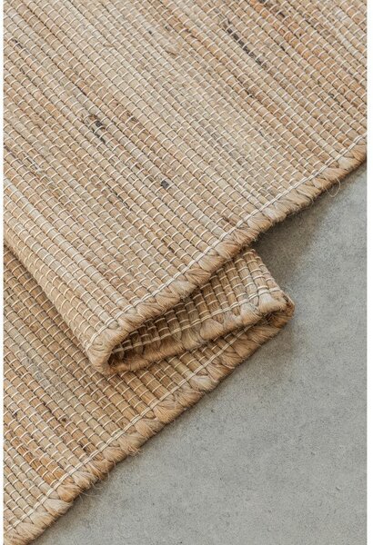 Passatoia beige in misto iuta tessuta a mano 80x200 cm Handloom – Hanse Home