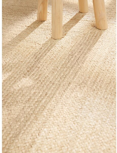 Tappeto colore naturale chiaro in iuta reversibile/tessuto a mano 120x180 cm Juno – Hanse Home