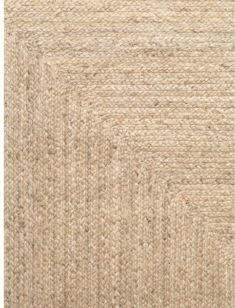 Tappeto colore naturale chiaro in iuta reversibile/tessuto a mano 120x180 cm Juno – Hanse Home