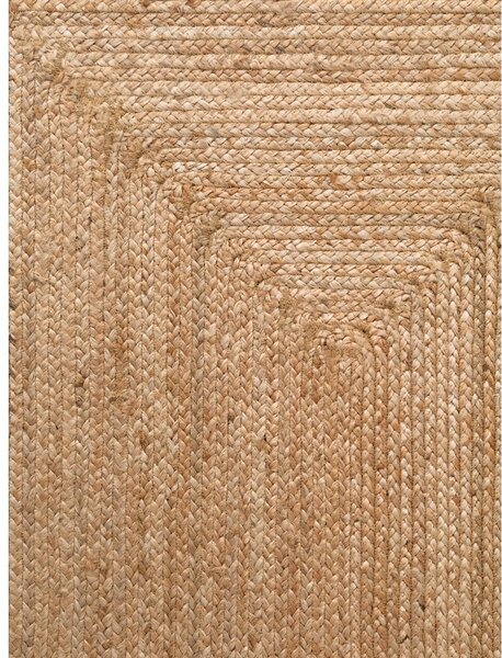 Passatoia di colore naturale in iuta reversibile/tessuta a mano 80x200 cm Juno – Hanse Home