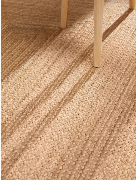 Passatoia di colore naturale in iuta reversibile/tessuta a mano 80x200 cm Juno – Hanse Home