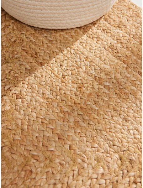 Passatoia di colore naturale in iuta reversibile/tessuta a mano 80x200 cm Juno – Hanse Home