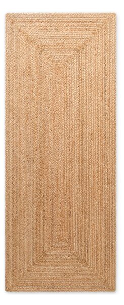 Passatoia di colore naturale in iuta reversibile/tessuta a mano 80x200 cm Juno – Hanse Home