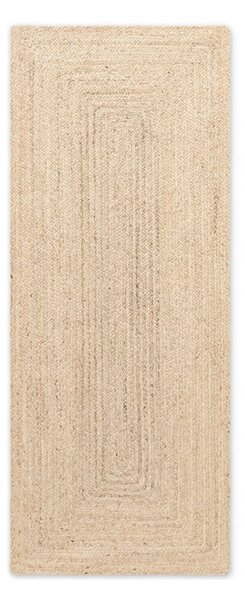 Passatoia colore naturale chiaro in iuta reversibile/tessuta a mano 80x200 cm Juno – Hanse Home