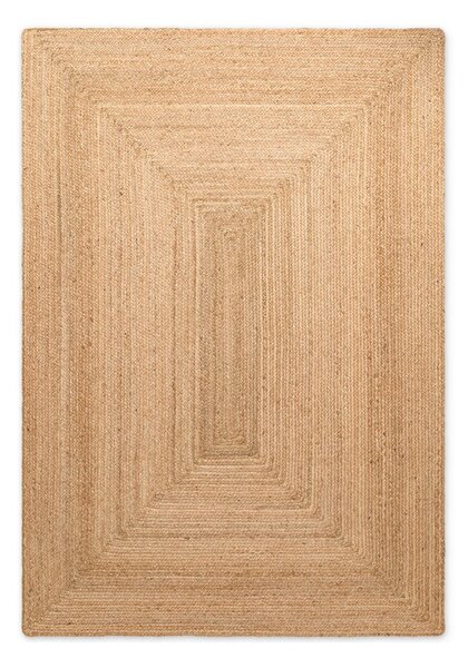 Tappeto di colore naturale in iuta reversibile/tessuto a mano 80x150 cm Juno – Hanse Home