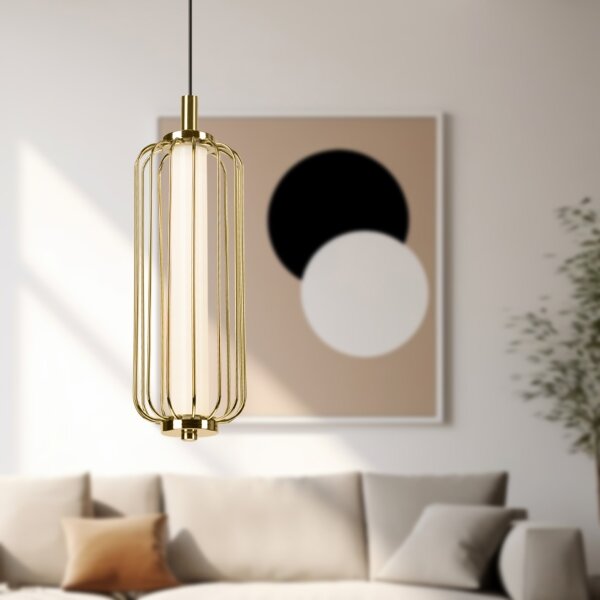 Lampadario LED su cavo BONNIE LED/15W/230V 3000K oro