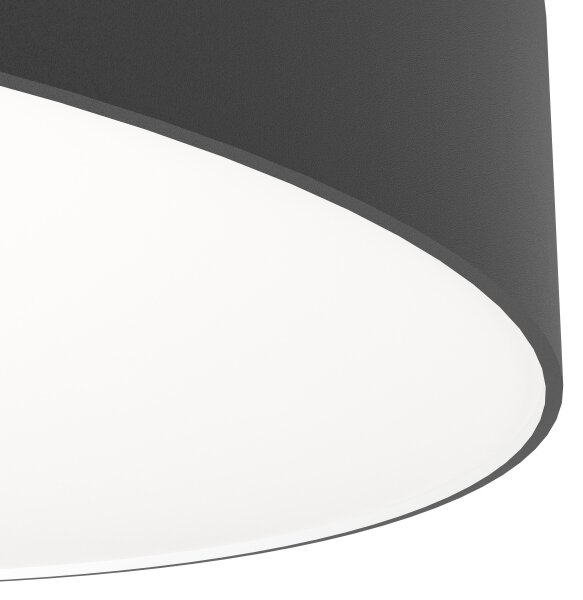 Eglo 901904 - Plafoniera LED RGBW dimmerabile GALLIZZI-Z LED/26W/230V diam. 49 cm nera