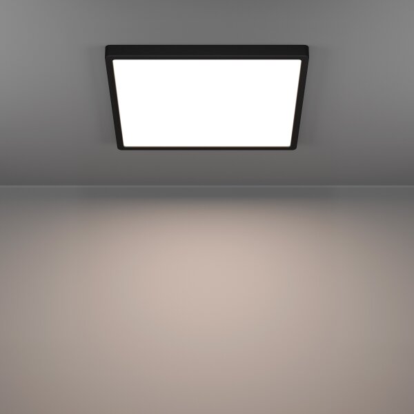 Eglo 901728 - LED RGBW dimmerabile lampada da soffitto per bagno FUEVA-Z LED/17,8W/230V 39cm IP44 nera