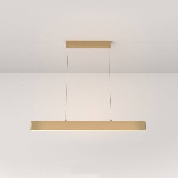 Maytoni P010PL-L23G3K - Lampadario LED a sospensione con filo STEP LED/23W/230V 3000K 91 cm oro