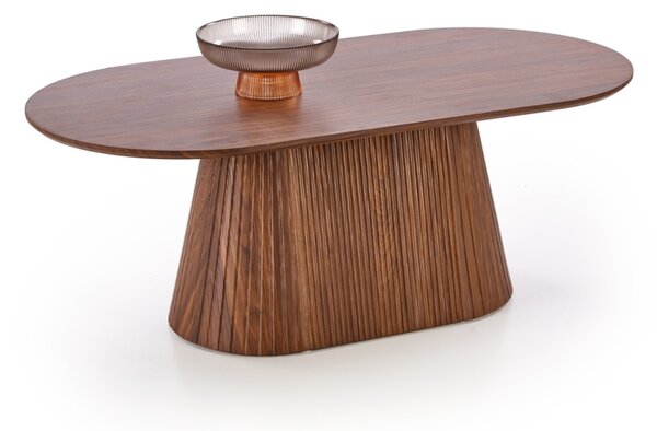 Tavolino da caffè Gisela in noce – L120 cm