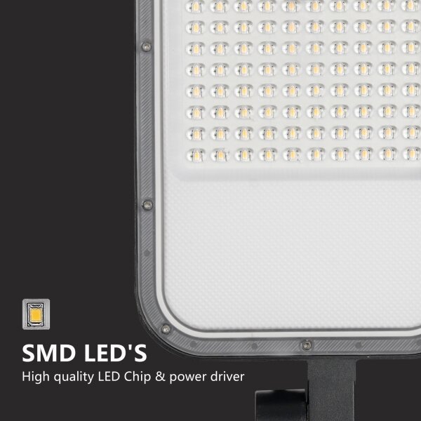 Brilagi-LED Lampione da esterno con palo e cavo 4 m URBANLIGHT LED/100W/230V nero IP65