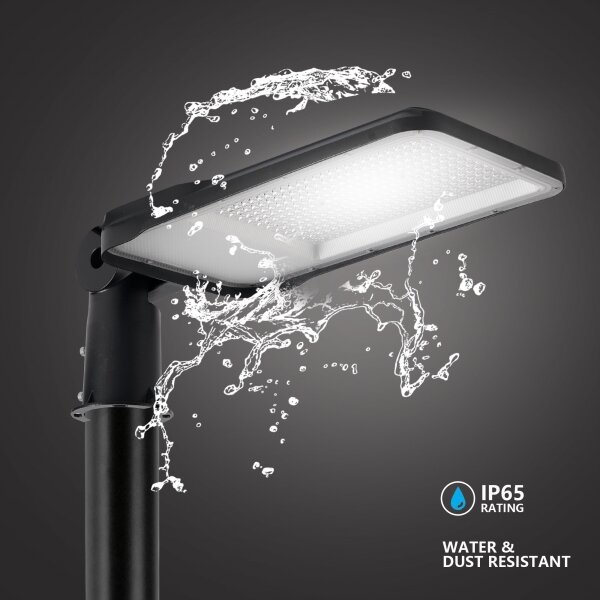 Brilagi-LED Lampada da esterno con palo e cavo da 4 m URBANLIGHT LED/200W/230V nera IP65