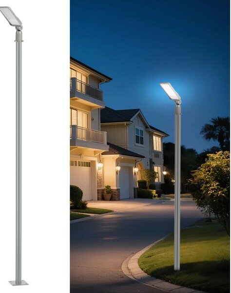 BRILAGI - Lampada da esterno a LED con palo e kl. 3 m URBANLIGHT LED/50W/230V grigio IP65