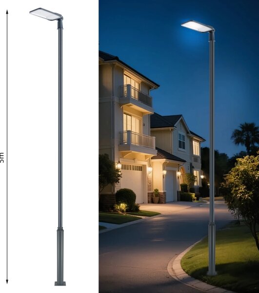 Brilagi-LED lampada da esterno con palo e cavo da 5 m URBANLIGHT LED/200W/230V antracite IP65