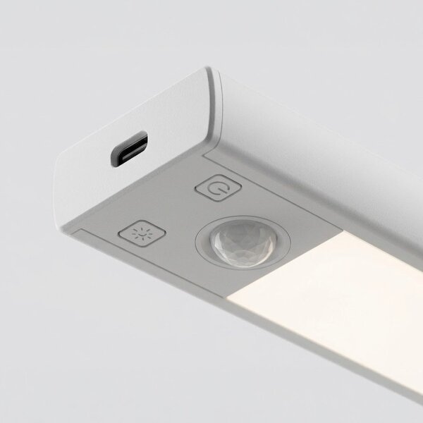 SET 2x illuminazione LED ricaricabile per mobili con sensore VIRO, LED 1,2W/800 mAh, 30cm, CCT, bianco