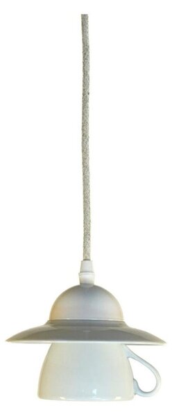 Bohemia-Design - Lampadario sospeso in porcellana con cavo 1xE27/60W/230V