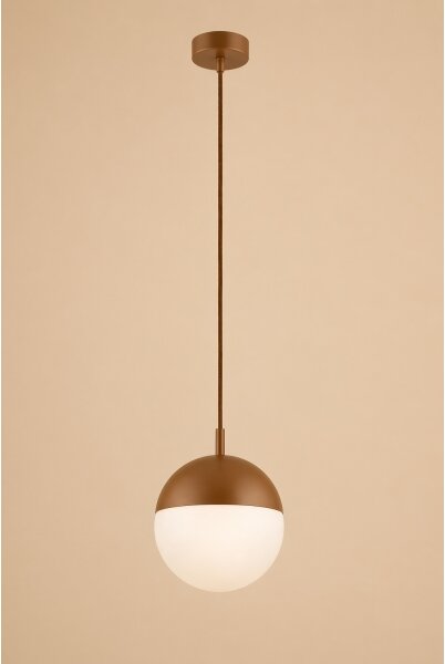 Argon 8998 - Lampada da esterno a sospensione su cavo LIV 1xE27/15W/230V IP44 marrone