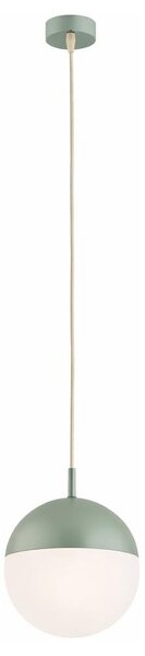 Argon 8999 - Lampada a sospensione da esterno su cavo LIV 1xE27/15W/230V IP44 verde