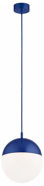 Argon 9000 - Lampada a sospensione da esterno su cavo LIV 1xE27/15W/230V IP44 blu