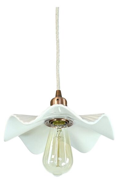 Bohemia-Design - Lampada a sospensione in porcellana con cavo 1xE27/60W/230V