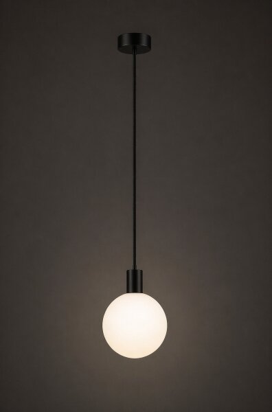 Argon 9005 - Lampadario da esterno a cavo ORE 1xG9/6W/230V nero