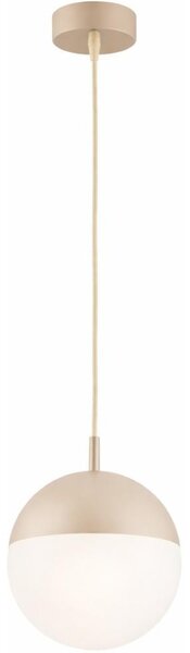Argon 9001 - Lampada a sospensione per esterni su cavo LIV 1xE27/15W/230V IP44 beige