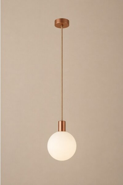 Argon 9006 - Lampada a sospensione da esterno su cavo ORE 1xG9/6W/230V, finitura rame