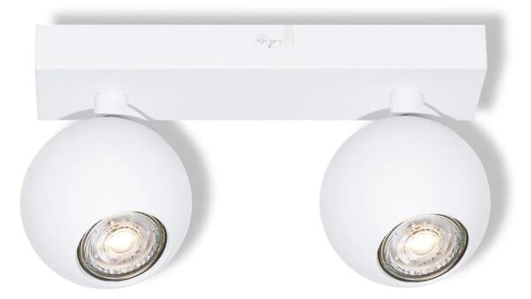 Osram - Faretto SPOT SPHERAL 2xGU10/6W/230V bianco