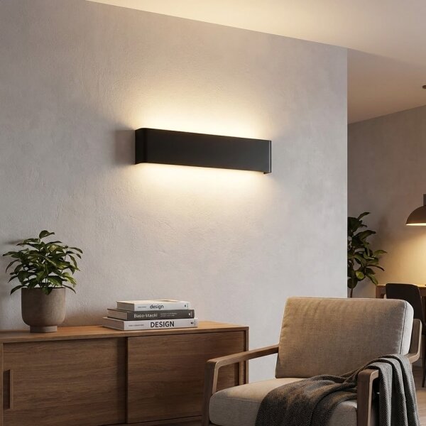 Ideal Lux - Applique a LED DELTA LED/10W/230V 3000K 30 cm CRI 90 nero