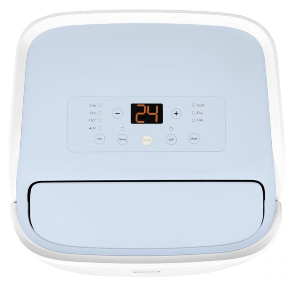 Argo Condizionatore Portatile 13000 Btu /h Climatizzatore con Pompa di Calore Classe A/A++ con Funzione Deumidificatore Telecomando e Timer Wi-Fi -