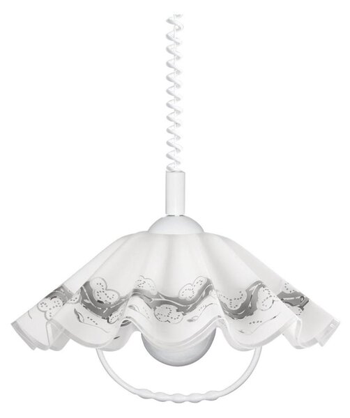 Prezent 74197 C01 - Lampadario a sospensione LYRA 1xE27/60W/230V