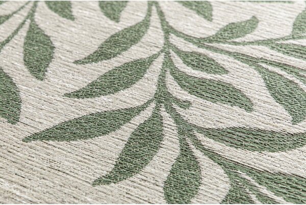 Tappeto da interno/esterno verde/color crema 160x230 cm Lua – Universal