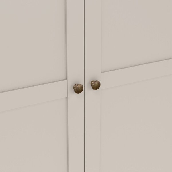 Armadio color crema 96x201x60,5 cm Paris – Tvilum