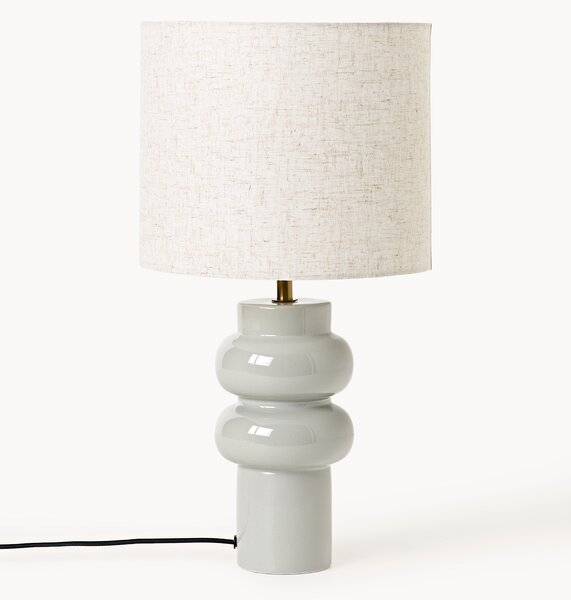 Lampada grande da tavolo in ceramica Christine