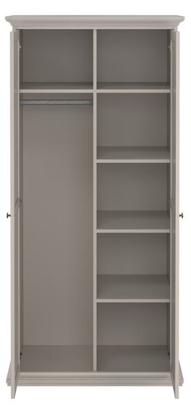 Armadio color crema 96x201x60,5 cm Paris – Tvilum