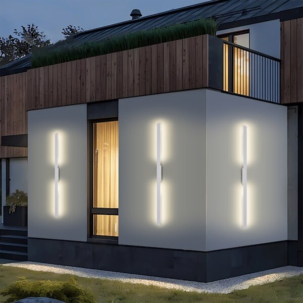 Brilagi - Applique da esterno LUNA LED/24W/230V 3000K IP65 100 cm bianco CRI 90
